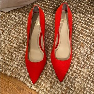 Never been worn Red heels